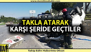 Denizli'de faciadan dönüldü