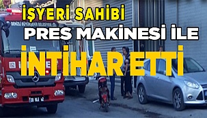Denizli'de işyerinde korkunç son!