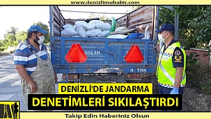 Denizli'de kazaları önlemek için jandarma denetimi