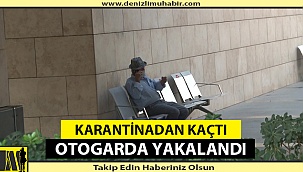 Denizli'de polislerin dikkati sayesinde yakalandı