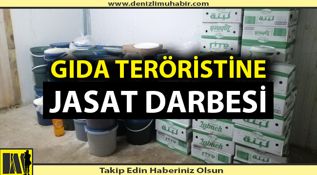 Denizli'de süt sahteciliğine jandarmadan operasyon
