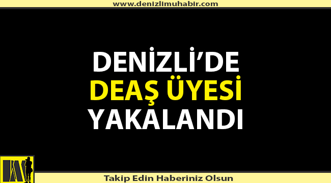Denizli'de Terör Örgütüne Operasyon