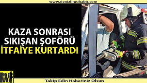 DENİZLİ'DE TRAFİK KAZASI