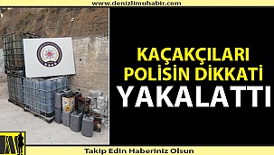 Denizli'de yüzlerce kilo akaryakıt ele geçirildi