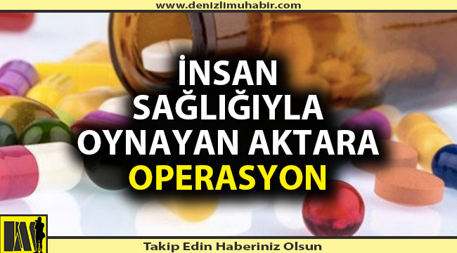 Denizli Polisinden Tezgah Altı Ürünlere Operasyon