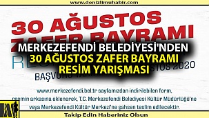 Merkezefendi Belediyesi'nden 30 Ağustos Zafer Bayramı Resim Yarışması