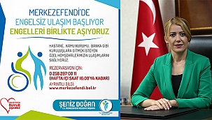 MERKEZEFENDİ’DE ENGELSİZ ULAŞIM BAŞLIYOR