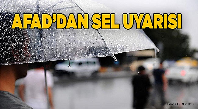 Öğleden sonrası için uyarı!
