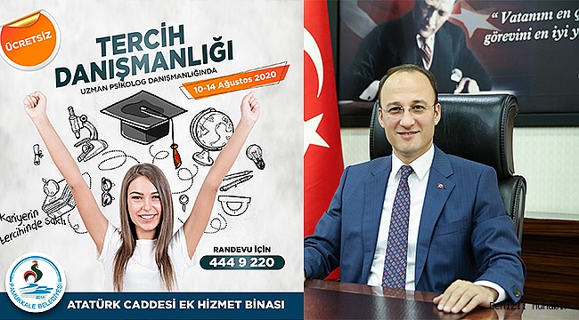 PAMUKKALE BELEDİYESİ’NDEN ÖĞRENCİLERE ÜCRETSİZ TERCİH DESTEĞİ