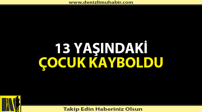 SALDA GÖLÜ'NDE YÜZEN ÇOCUK KAYBOLDU