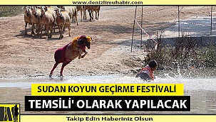 Sudan Koyun Geçirme Festivali 'Temsili' Olarak Yapılacak