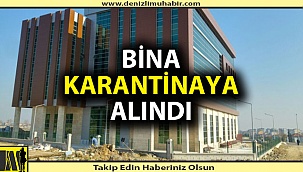 TAPU VE KADASTRO MÜDÜRLÜĞÜ'NDE COVİD-19 VAKASI