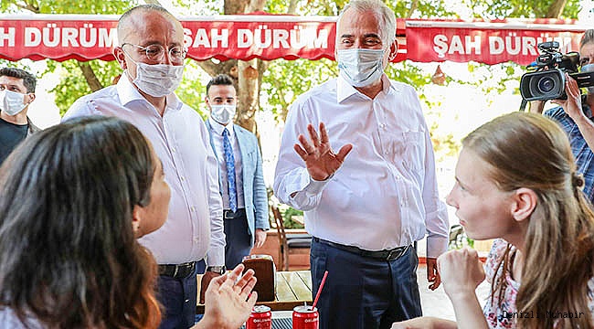 Vali Atik ve Başkan Zolan adım adım Denizli'yi denetliyor