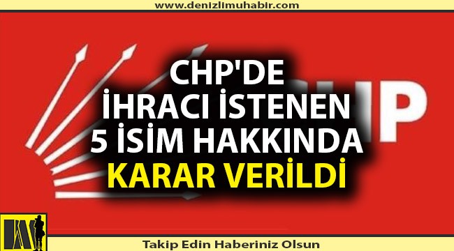 Varlıker ve 4 Kişi Hakkında Karar Verildi