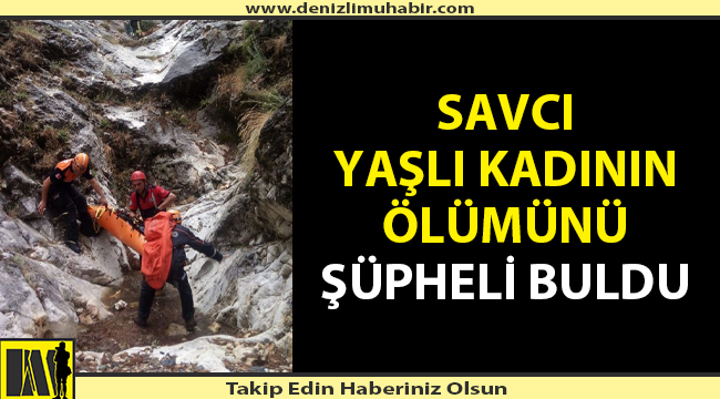 Yaşlı Kadın Uçurumdan Düşerek Hayatını Kaybetti