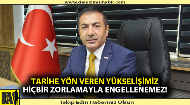 12 Eylül’ün yıl dönümünde DTO Başkanı Erdoğan’dan anlamlı mesaj