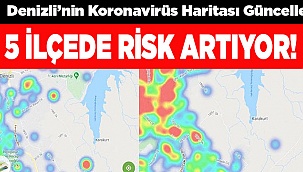5 ilçede risk büyüyor!