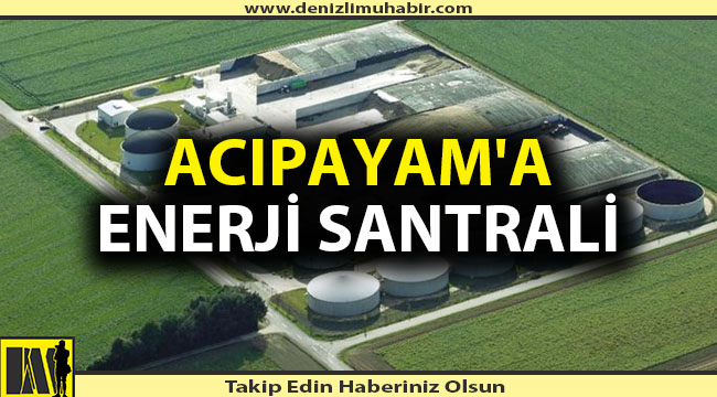 Acıpayam'a bir yatırım daha yolda
