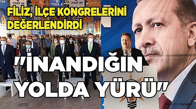 Ak Parti ilçe kongreleri kaldığı yerden devam...