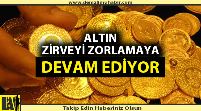 Altın rekora koşuyor