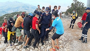 Babadağ'da yamaç paraşütü kazası: 2 yaralı