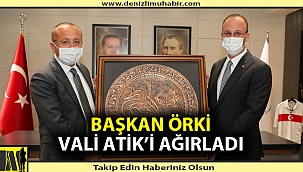 Başkan Örki Vali Atik’i ağırladı