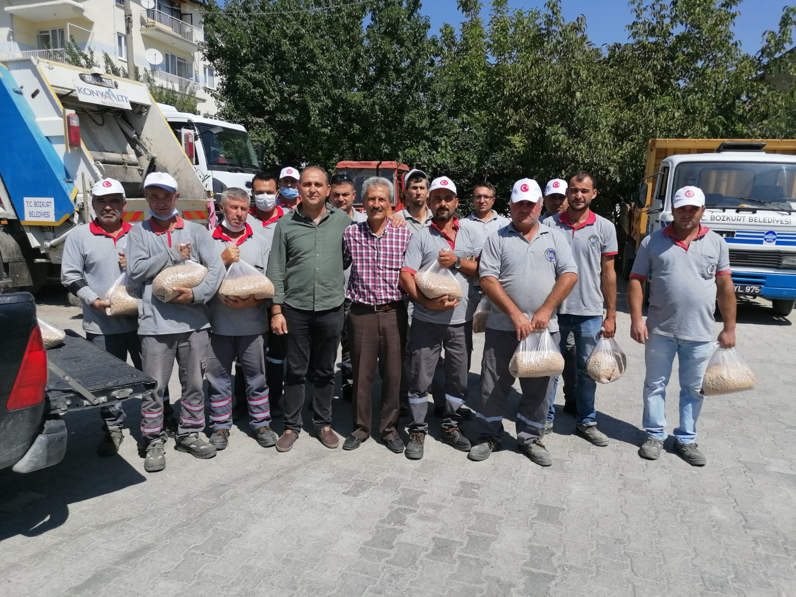 Bozkurt'ta 'Tarım Projesi' ilk meyvelerini verdi