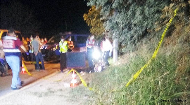 Buharkent’te trafik kazası: 1 ölü