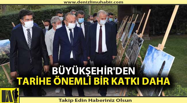 Büyükşehir'den tarihe önemli bir katkı daha