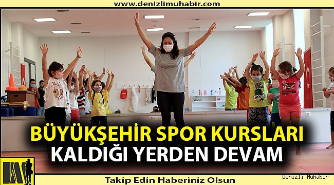 Büyükşehir ile 7'den 70'e spor yapmaya devam ediyor