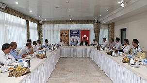 Cahit Özkan ve Necip Filiz Memur-Sen Heyetiyle Buluştu