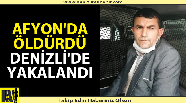 Cinayet zanlısı polisten kaçamadı