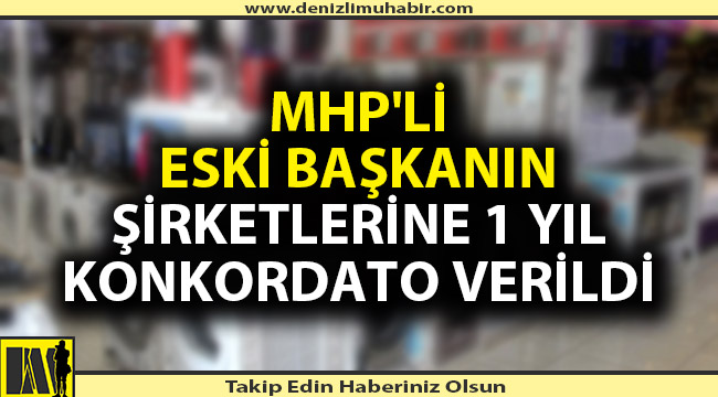 Denizli'de eski başkanın alacaklılarına mahkemeden çağrı