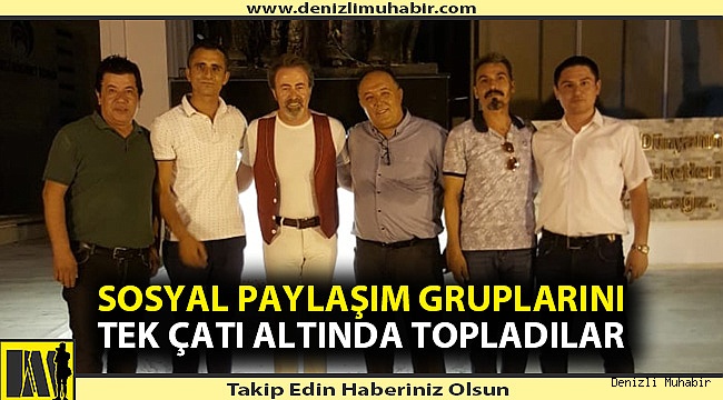 Denizli'de sosyal medyada bir ilk