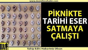 Denizli'de tarihi eser kaçakçılığı