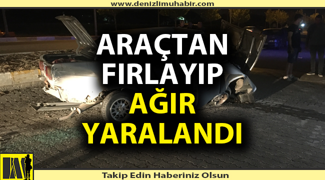 Denizli'de trafik kazası