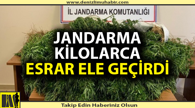 Denizli'de uyuşturucu operasyonu