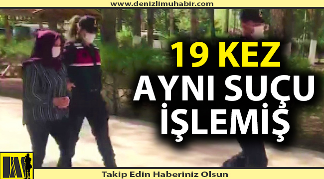 Denizli'de yankesiciye suçüstü