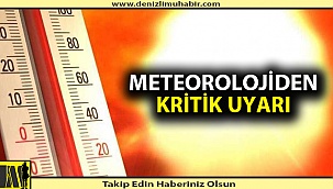 Denizli için sarı alarm