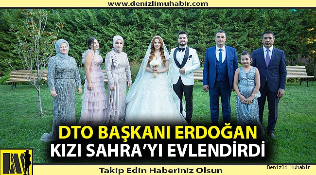 Denizli iş dünyası ile siyasetçileri bu nikahta buluştu