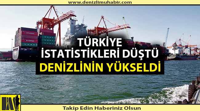 Denizli ortalaması Türkiye'yi geçti