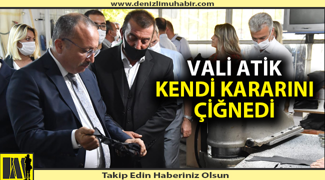 Denizli Valisi Acıpayam'da vatandaşla buluştu