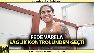 Denizlispor’un yeni transferi Varela sağlık kontrolünden geçti