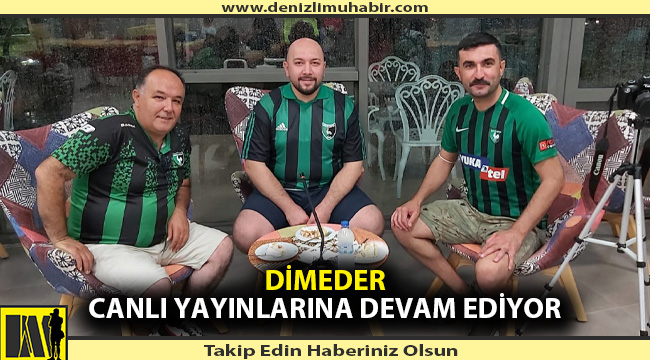DİMEDER her hafta bir konuğu ağırlamaya devam ediyor