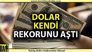 Dolar yükselişini sürdürüyor