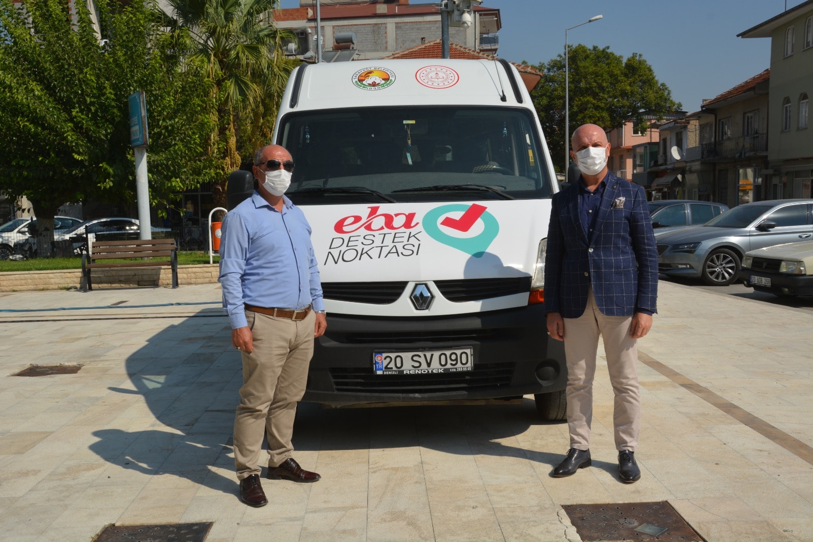 “EBA mobil destek aracı” Sarayköy’de hayata geçti