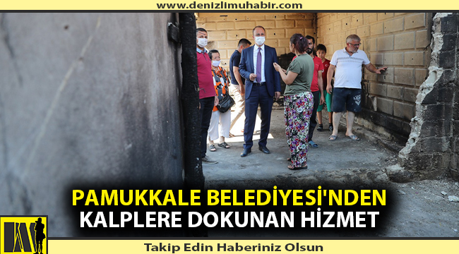 Evi yanan ailenin evi yeni görünümüne kavuştu