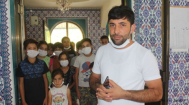 İmamın evi okul oldu, öğrenciler sıraya girdi