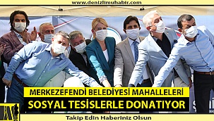 Merkezefendi Belediyesi mahalleleri sosyal tesislerle donatıyor