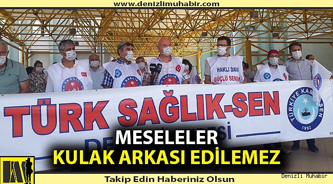 Meseleler kulak arkası edilemez